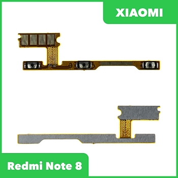 Шлейф, FLC Xiaomi Redmi Note 8 (кнопки питания и громкости)